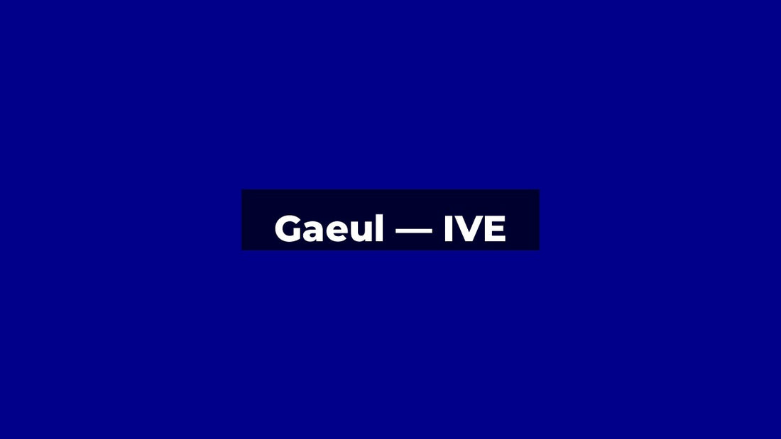 Gaeul (IVE) : Profil, Histoire et Faits